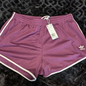 adidas Purple Athletic Shorts